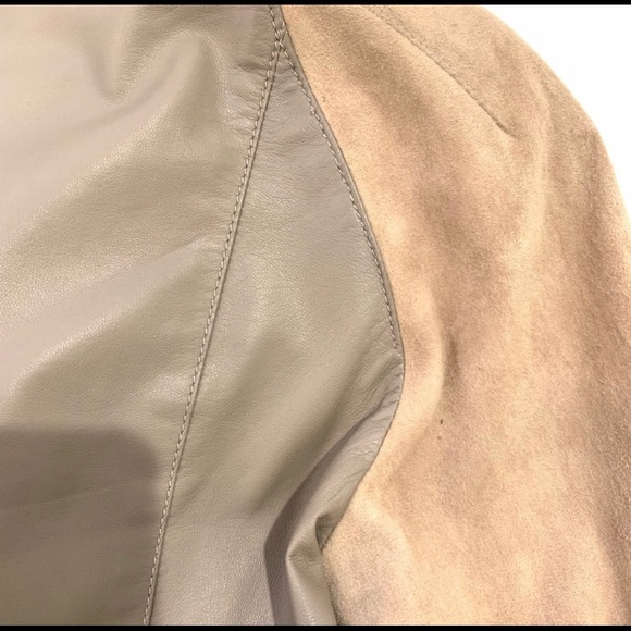 BURBERRY PRORSUM Leather Suede Jacket Sz 38 - Picture 6 of 6